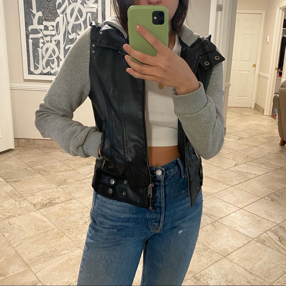 Tilly’s Black Leather Jacket